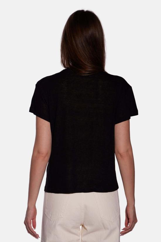  더 타일 클럽 반팔 티셔츠 WVBCW2402TLN BLACK - THE TILE CLUB
