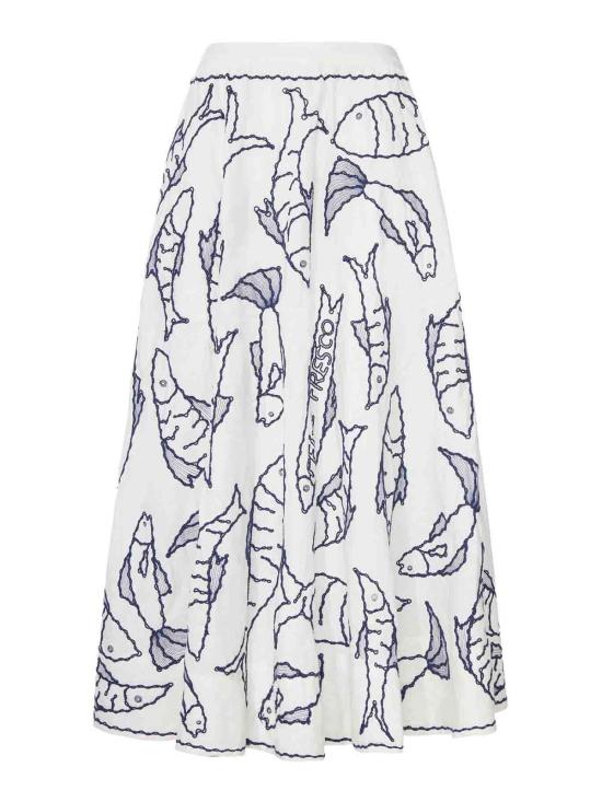 26FW 팜 리오 롱 스커트 356450L0025 White