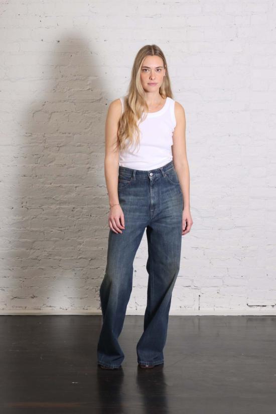  마르지엘라 데님 팬츠 Maison Margiela 5 포켓 진 - MAISON MARGIELA