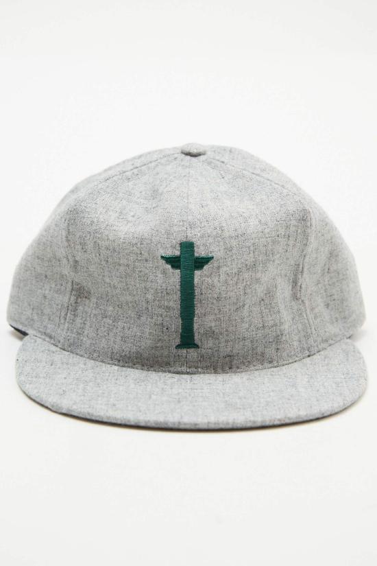  토템 브랜드 컴퍼니 모자 Totem Brand Co. X Ebbets Cap 그레이 헤더 울