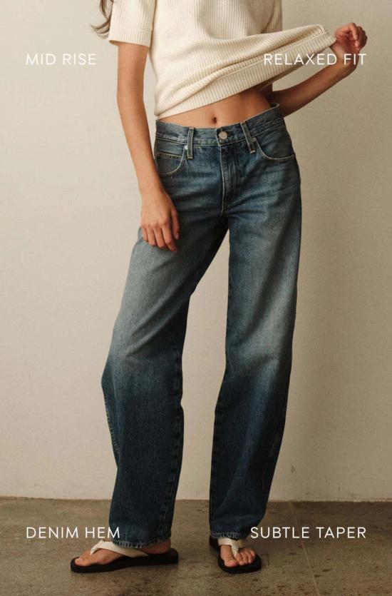  아모 데님 데님 팬츠 타툼 진 - AMO DENIM