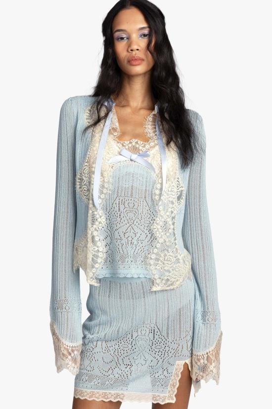  안나 수이 숏 스커트 226N10 BLUE - ANNA SUI