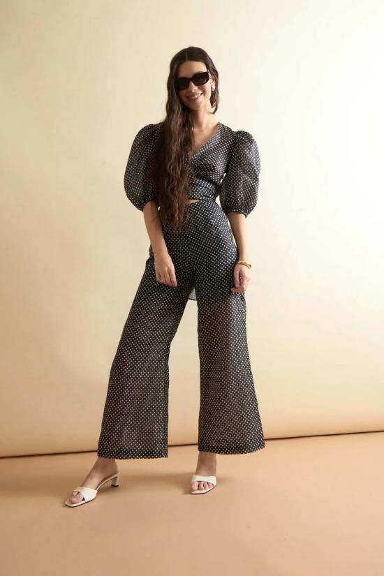  Louise 스트레이트 팬츠 루이스 리비  폴카 도트