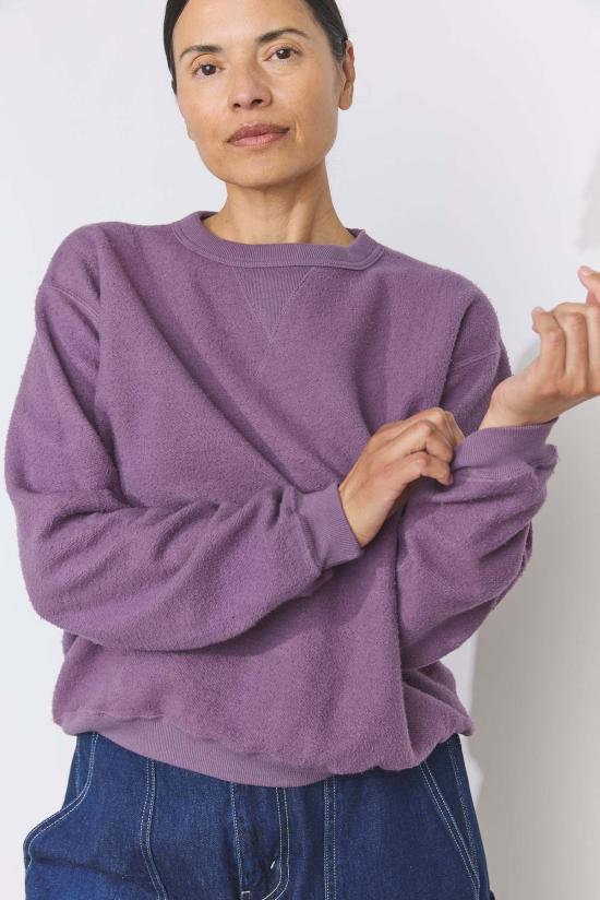  선레이 스포츠웨어 스웨터 선레이 히나 양면 스웨트셔츠