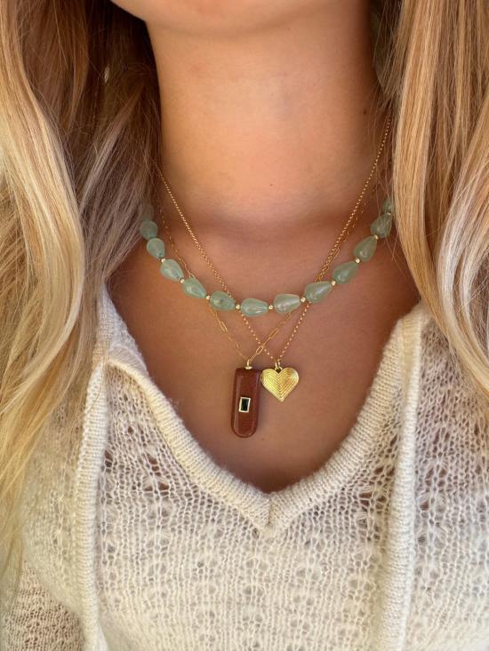  Jessica Matrasko Jewelry 목걸이/팬던트 제시카 마트라스코 주얼리 디스코 하트 펜던트 목걸이 - OTHER BRANDS