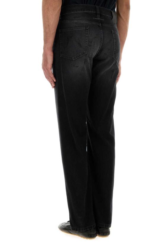  MM6 메종마르지엘라 데님 팬츠 Mm6 메종 마르지엘라 블랙 데님 진 - MM6 MAISON MARGIELA