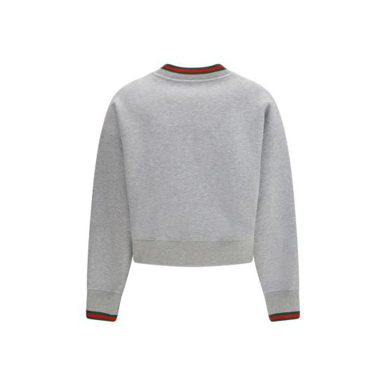 26SS 구찌 스웨터 더 웹 코튼 스웨트셔츠 - GUCCI