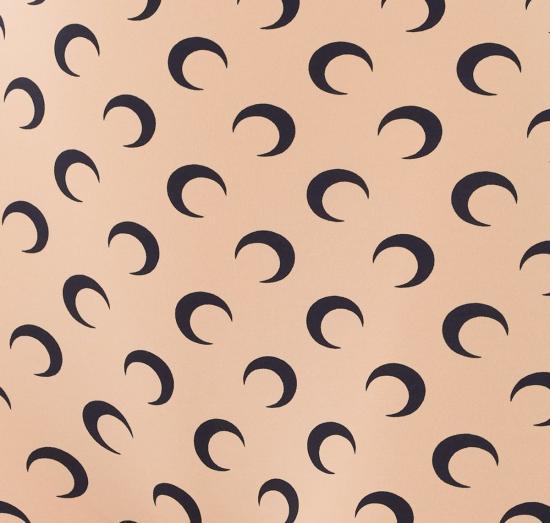 26SS 마린세르 숏팬츠 마린 세르 문 프린트 저지 바이커 쇼츠 탄 - MARINE SERRE