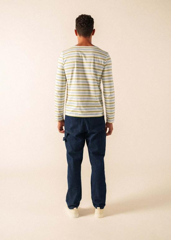  Saint James USA 긴팔 티셔츠 세인트 제임스 우사 민키에르 모던 트리 트리 컬러 브레통 셔츠 - OTHER BRANDS