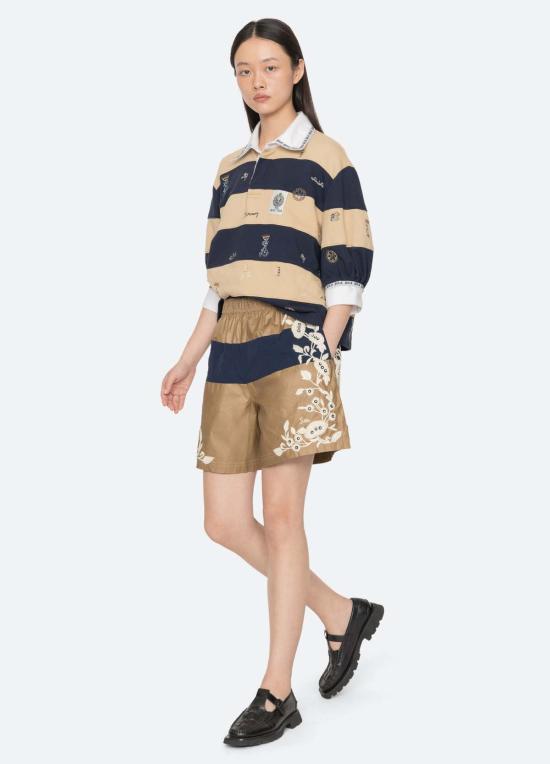  씨뉴욕 숏팬츠 PF26 117 KHAKI - SEA NY
