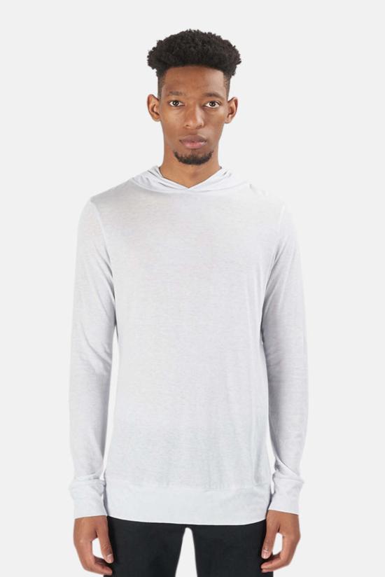  블루&크림 후드 티셔츠 66 풀오버 후드 티셔츠 라이트 그레이