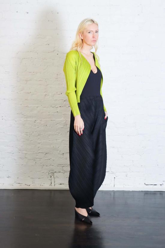  플리츠플리즈 가디건 PP66JO163 YELLOW - PLEATS PLEASE