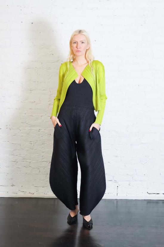  플리츠플리즈 가디건 PP66JO163 YELLOW - PLEATS PLEASE