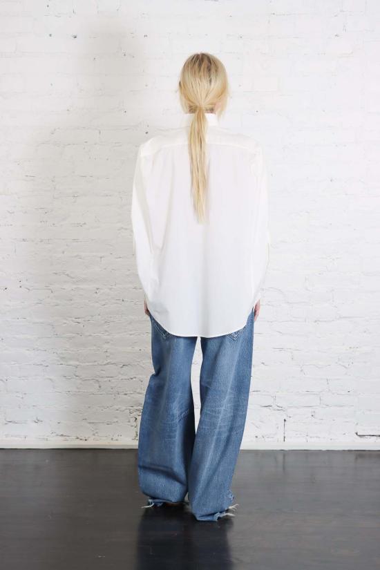  마르지엘라 셔츠 메종  MM6 코튼 포플린 셔츠 - MAISON MARGIELA