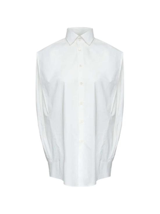  마르지엘라 셔츠 메종  MM6 코튼 포플린 셔츠 - MAISON MARGIELA