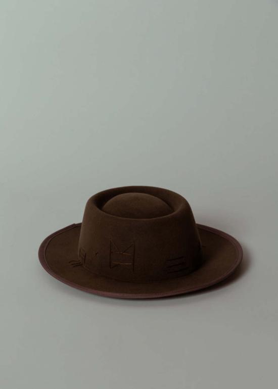  Albertus Swanepoel 모자 알베르투스 스와네포엘 퍼티 스웨이드 가우초  브라운 - OTHER BRANDS