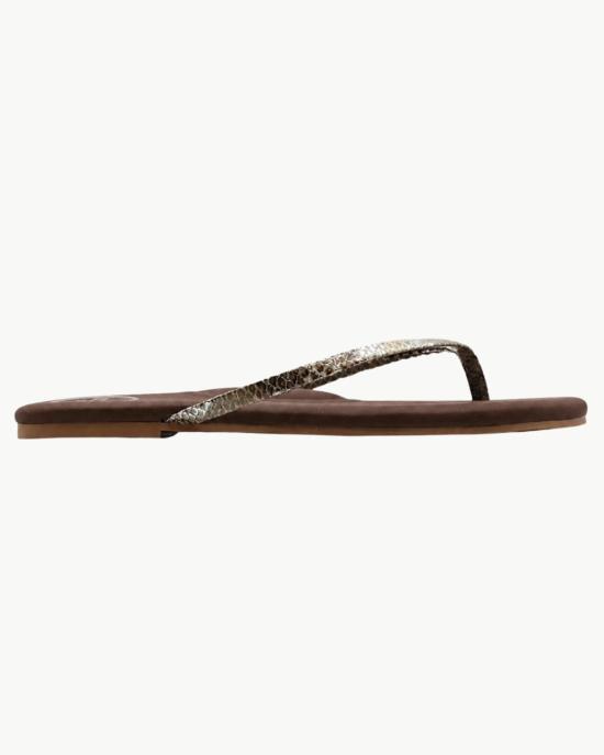  Solei Sea 슈즈 솔레이 씨 코파 리자드 프린트 샌들 브라운/리자드