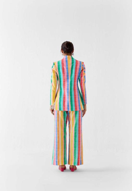  이키비 수트 자켓 Ikkivi Leher Blazer Co Ord 세트 멀티 컬러 - IKKIVI