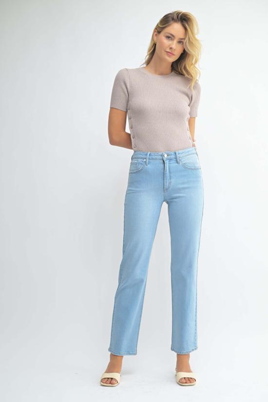  저스트 블랙 데님 데님 팬츠 BP480J BLUE - JUST BLACK DENIM
