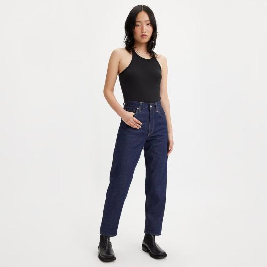  리바이스 데님 팬츠 재패니즈 셀비지 컬럼 진 다크 워시 - LEVI'S