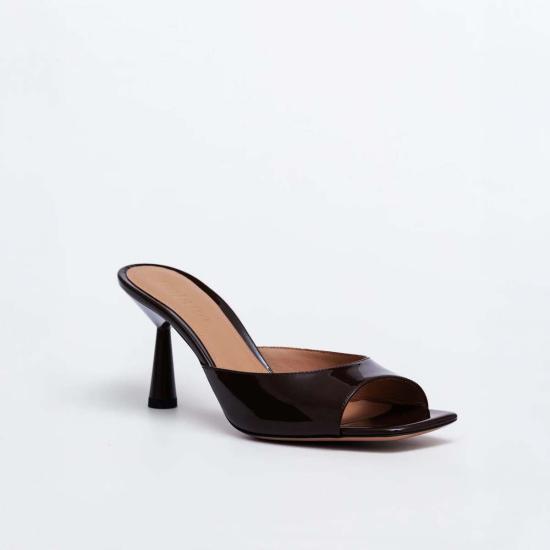  Kolane 뮬/슬리퍼 콜라네 그레타 뮬 초콜릿 브라운 - OTHER BRANDS