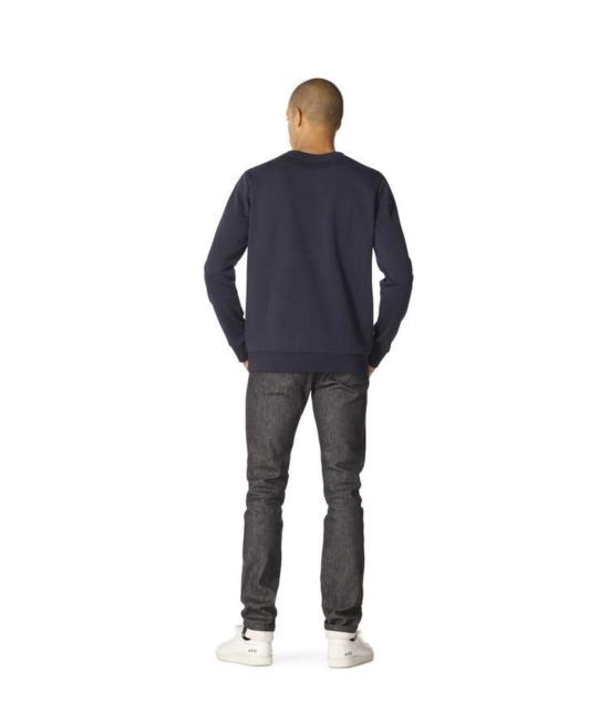  아페쎄 긴팔 티셔츠 A.P.C. 로고 스웨트 다크 네이비 - A.P.C.