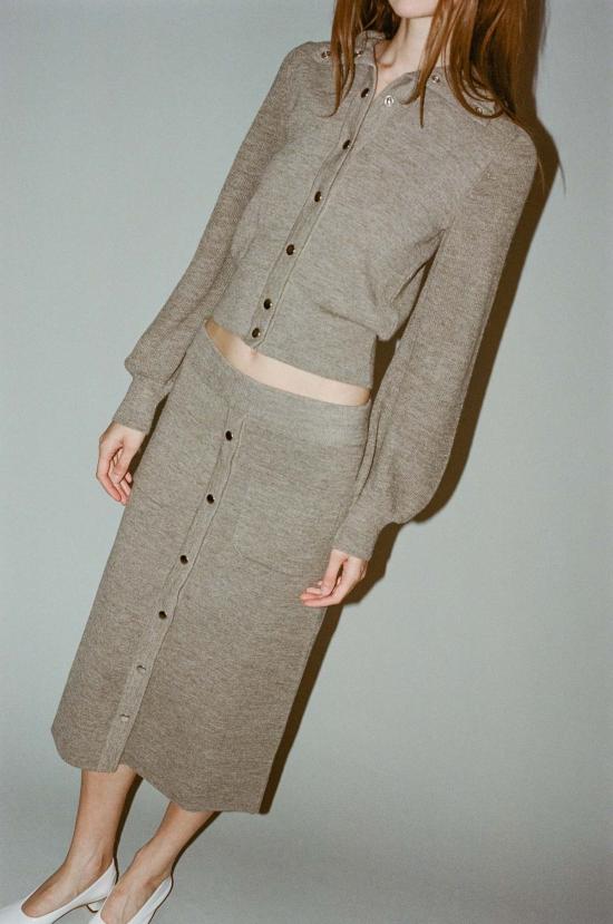  레이첼 코미 롱 원피스 빙 스커트 클레이 - RACHEL COMEY