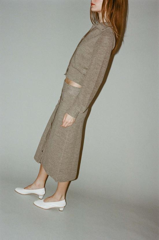  레이첼 코미 롱 원피스 빙 스커트 클레이 - RACHEL COMEY