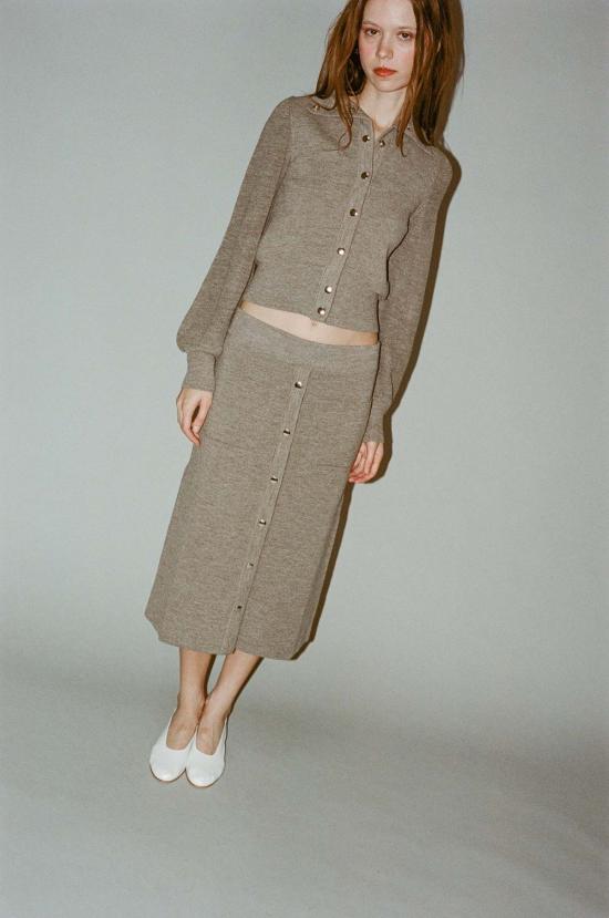  레이첼 코미 롱 원피스 빙 스커트 클레이 - RACHEL COMEY