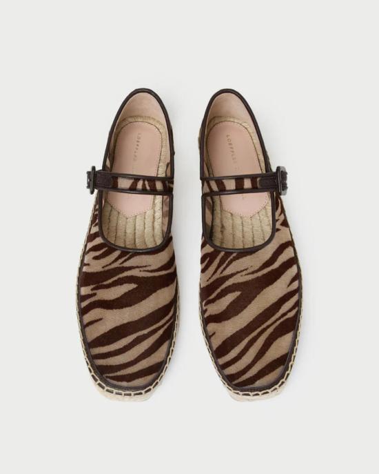  로플러랜달 스니커즈 로플러 랜달 클로버 에스파드리유 얼룩말 - LOEFFLER RANDALL