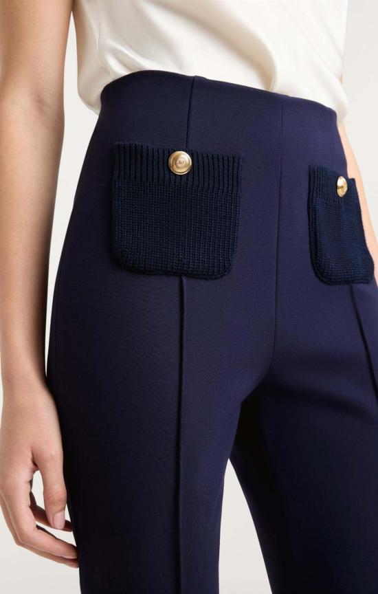  샹크 아 세트 크롭 팬츠 Cinq à Sept Paulette Pants - CINQ A SEPT