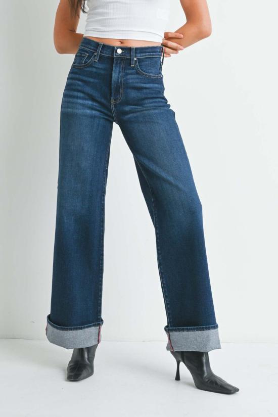  저스트 블랙 데님 데님 팬츠 BP476J BLUE - JUST BLACK DENIM