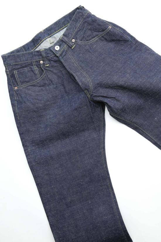  사무라이 진스 데님 팬츠 사무라이 진 S2000 Hx II 15.8oz 사무라이 코튼 GL3 셀비지 데님 릴렉스 스트레이트 진 - SAMURAI JEANS