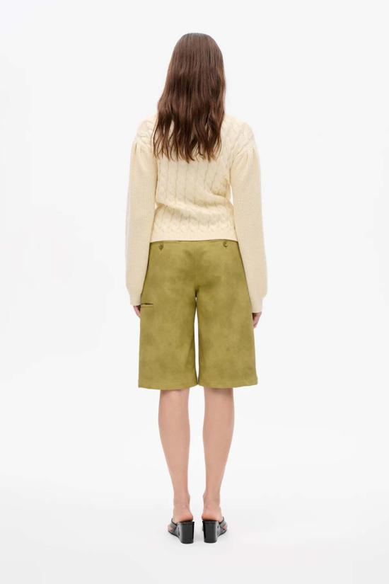  바움 운드 페르드가르텐 숏팬츠 Baum und Pferdgarten Numa 버뮤다 반바지 Green Moss - BAUM UND PFERDGARTEN