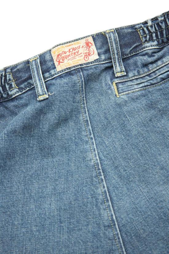  캐피탈 데님 팬츠 Kapital 14oz 데님 Kountry Motocross Pro Todoterreno 팬츠 인디고 - KAPITAL