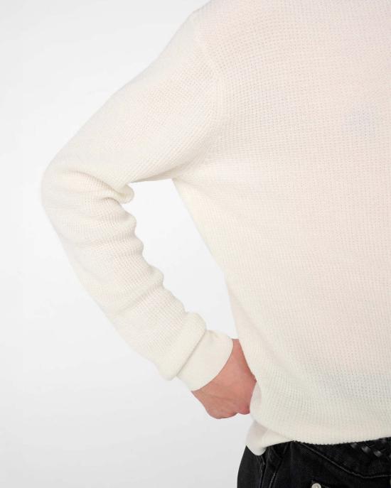  스튜디오 니콜슨 스웨터 PORTLAND SNM 1460 CREAM - STUDIO NICHOLSON