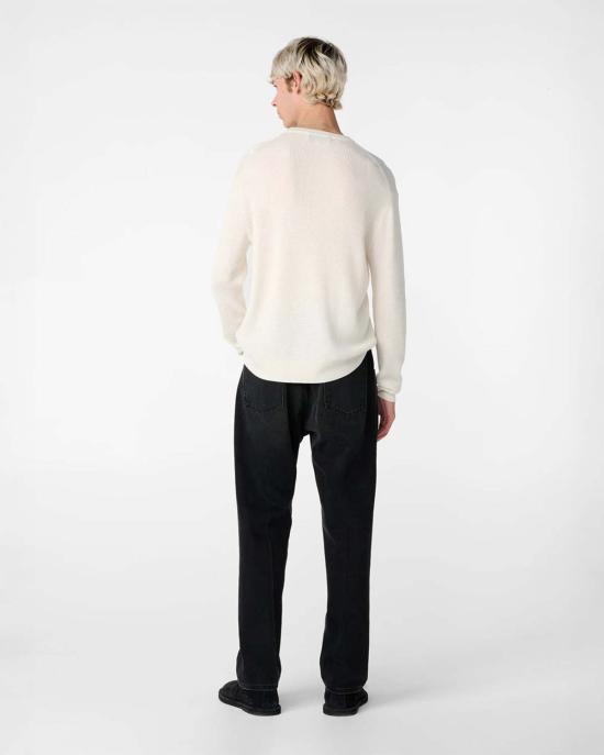  스튜디오 니콜슨 스웨터 PORTLAND SNM 1460 CREAM - STUDIO NICHOLSON