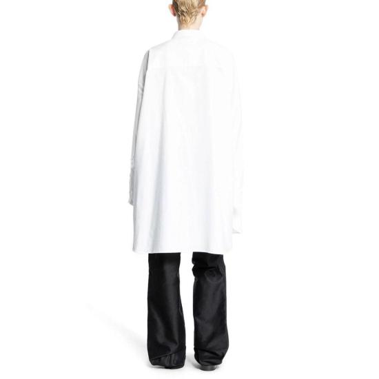  마르지엘라 블라우스 메종  코튼  화이트 - MAISON MARGIELA