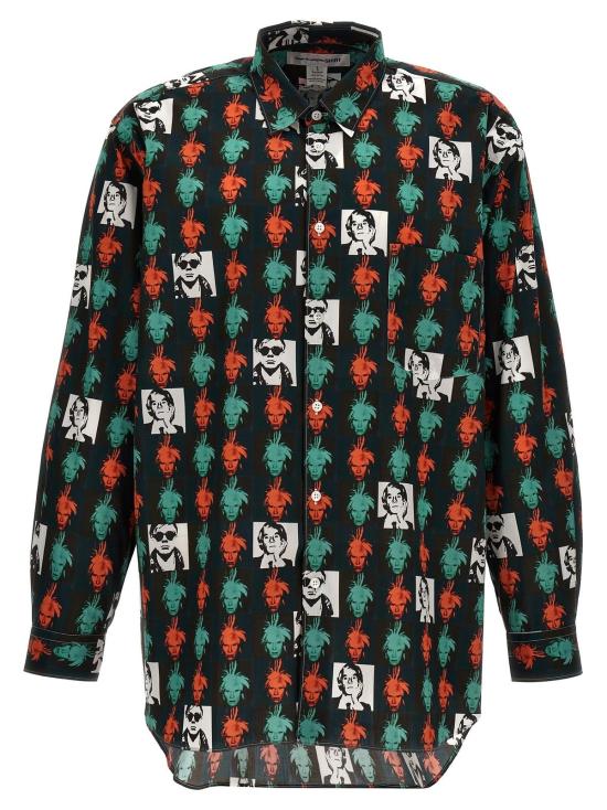  꼼데가르송 셔츠 Comme Des Garçons 앤디 워홀  멀티컬러