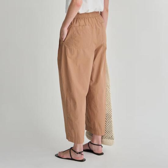  어피스 어파트 스트레이트 팬츠 Apiece Apart Spa Pleat Pant Deep Khaki - APIECE APART