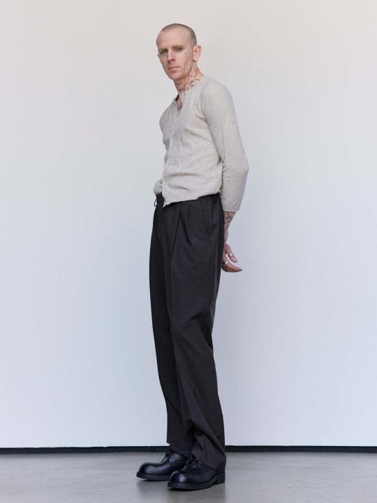  MM6 메종마르지엘라 가디건 Mm6 메종 마르지엘라 텍스처드 니트 - MM6 MAISON MARGIELA