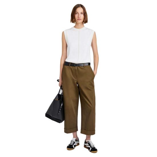  프로엔자슐러 스트레이트 팬츠 프로엔자스쿨러 도리팬츠 블랙 - PROENZA SCHOULER
