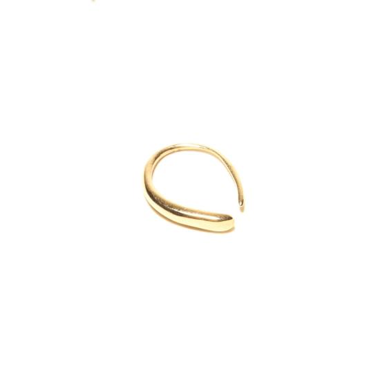  오데뜨 뉴욕 싱글 이어링 오데트 뉴욕 쿠르브 후프 14K 골드