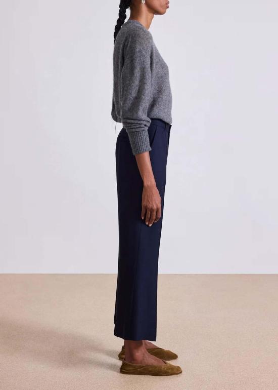  어피스 어파트 스트레이트 팬츠 Apiece Apart Rene Trouser Midnight - APIECE APART