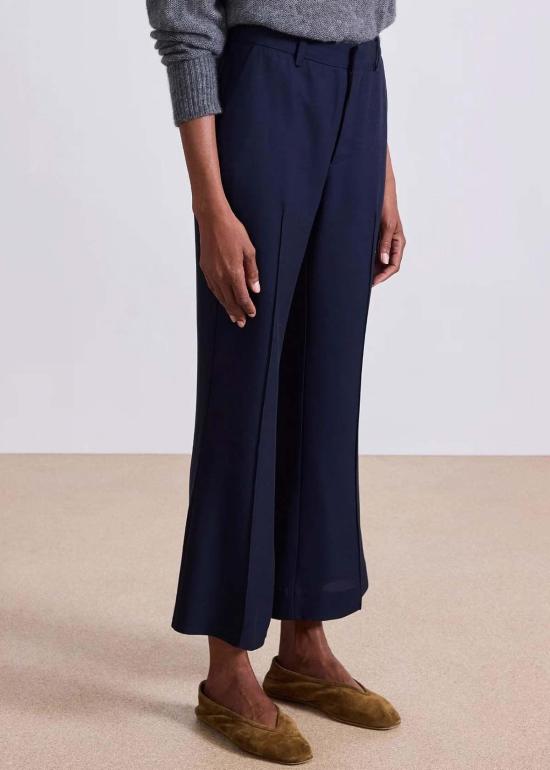  어피스 어파트 스트레이트 팬츠 Apiece Apart Rene Trouser Midnight - APIECE APART