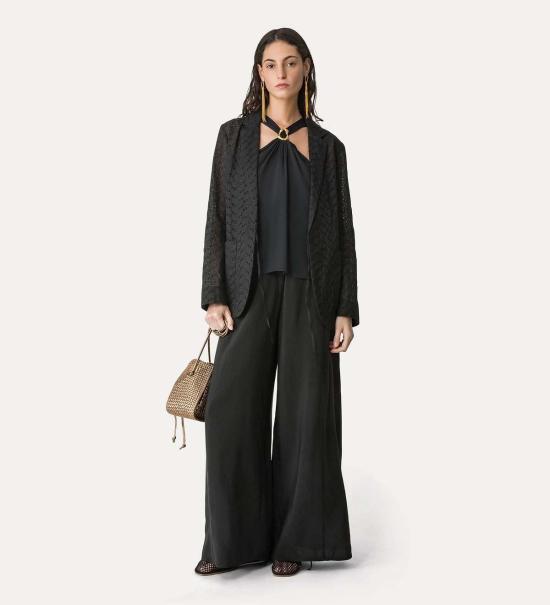  포르테포르테 자켓 Forte Forte 14877 My Jacket Muslin With Broderie Anglaise 자수 재킷 - FORTE FORTE
