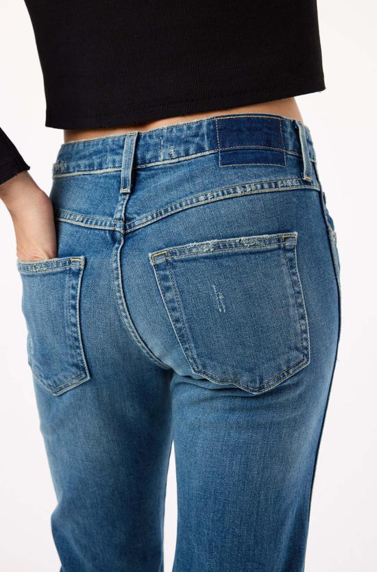  아모 데님 데님 팬츠 칼라 크롭 부츠 디어리스트 - AMO DENIM