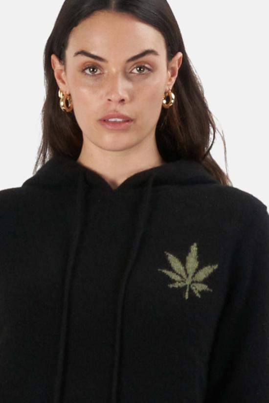  하든 후드 티셔츠 H49122 BLACK GREEN - HARDEN