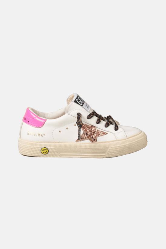  [키즈] 골든구스 슈즈 GTF00112 F001167 10518 WHITE PEACH STAR PINK HEEL