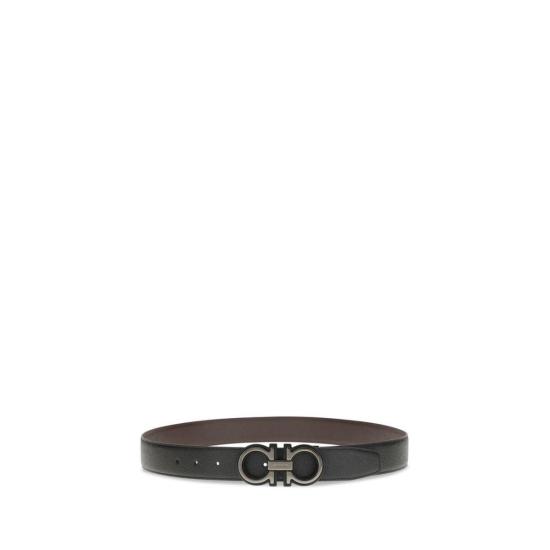 26FW 살바토레 페라가모 벨트 페라가모 송아지 가죽 보스 타우러스 레귤러 - SALVATORE FERRAGAMO